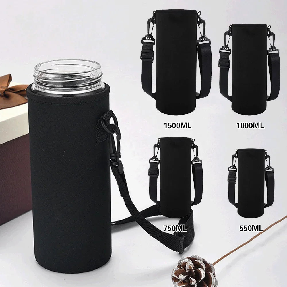 Multi-size neoprene bottle sleeve