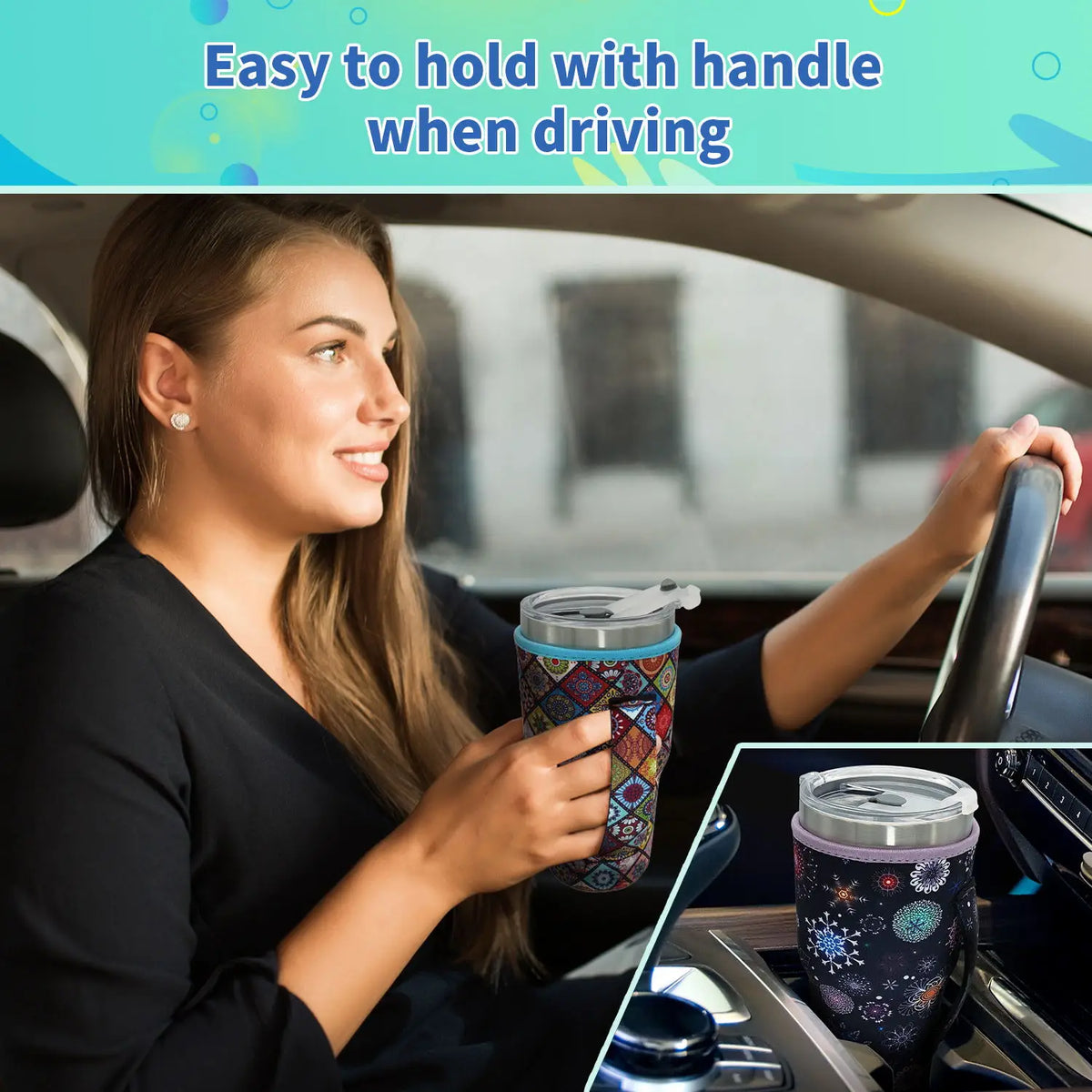 Blendiva Neoprene 30oz–32oz Tumbler Sleeve