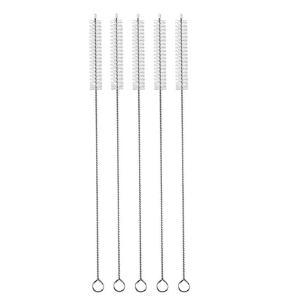 Blendiva 5-Piece Extra-Long Straw Cleaning Brush Set