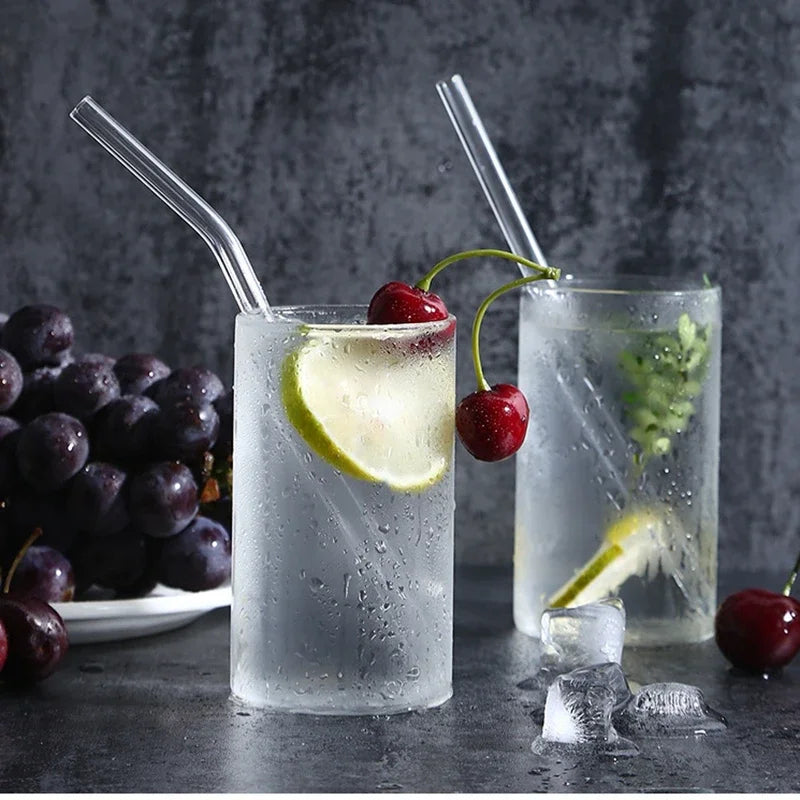 Glass straws for smoothies