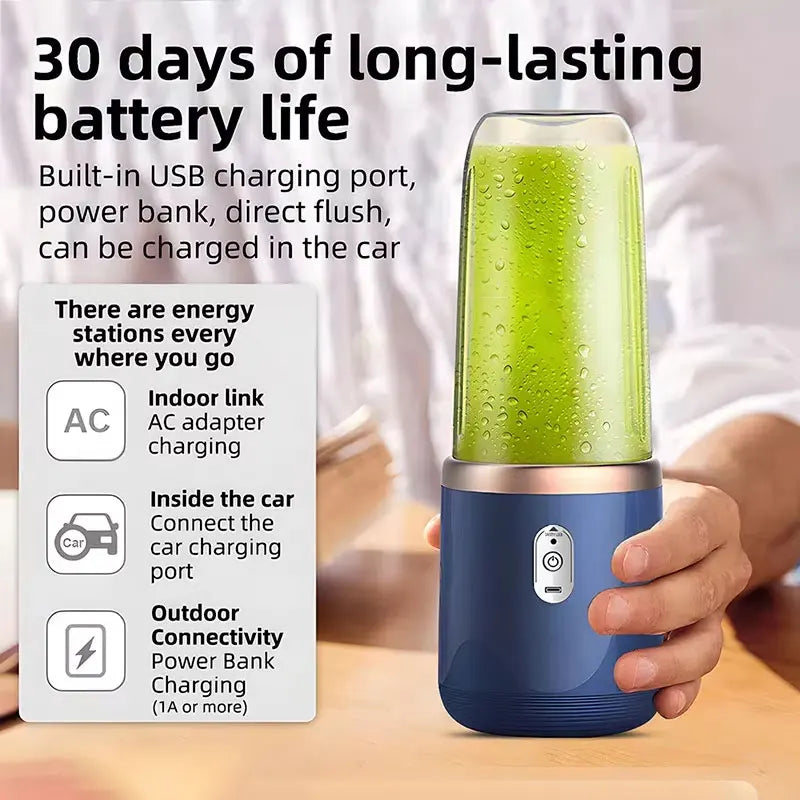 Portable multi-function blender product view