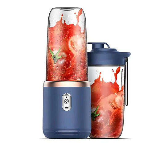Portable blender for individual smoothies and juices