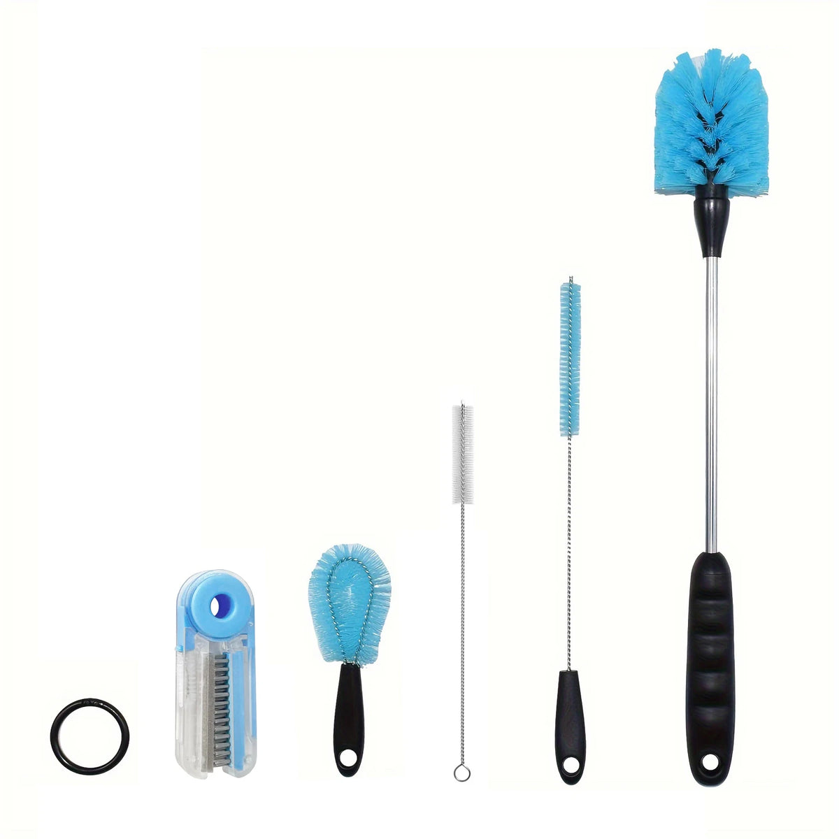 Blendiva 3-in-1 Stainless Steel Bottle Brush Set
