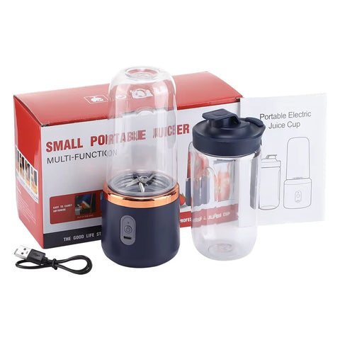 Six-blade portable blender detail