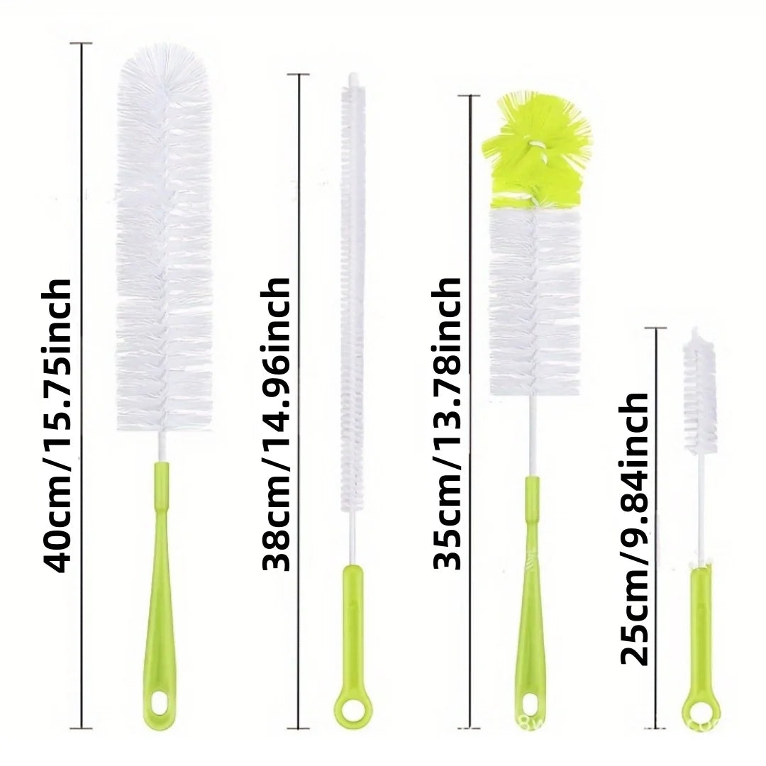 Long-handle brushes for deep blender cups
