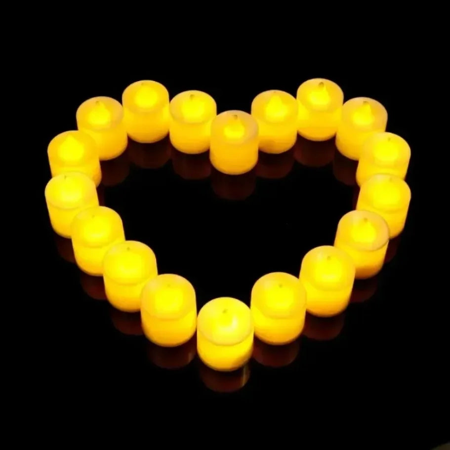 パーティーやウェディングに使うLEDキャンドルライト